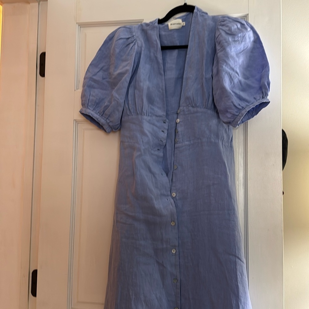 The New Society Blue Dress